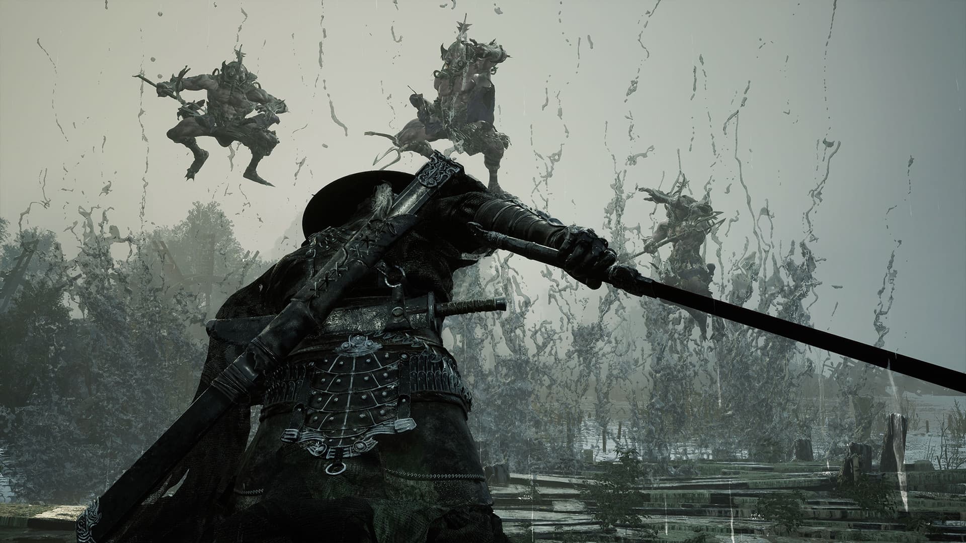 Rain Courtyard Ambush